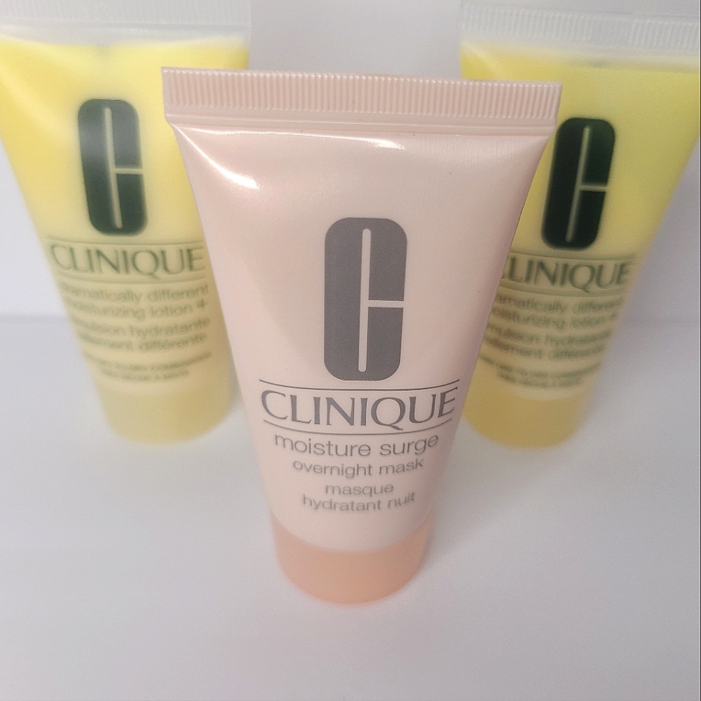3 Clinique Travel Size Moisturizer- Nwt